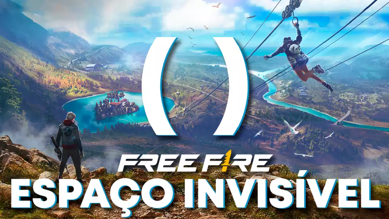 Espaço Invisível No Free Fire: Pequeno, Médio E Grande No Nick FF