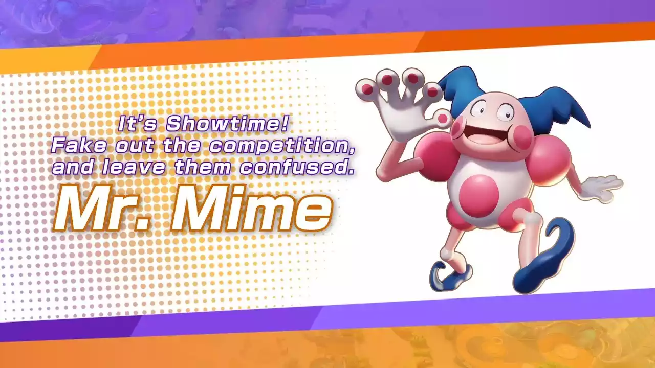 Mr Mime Pokemon Unite