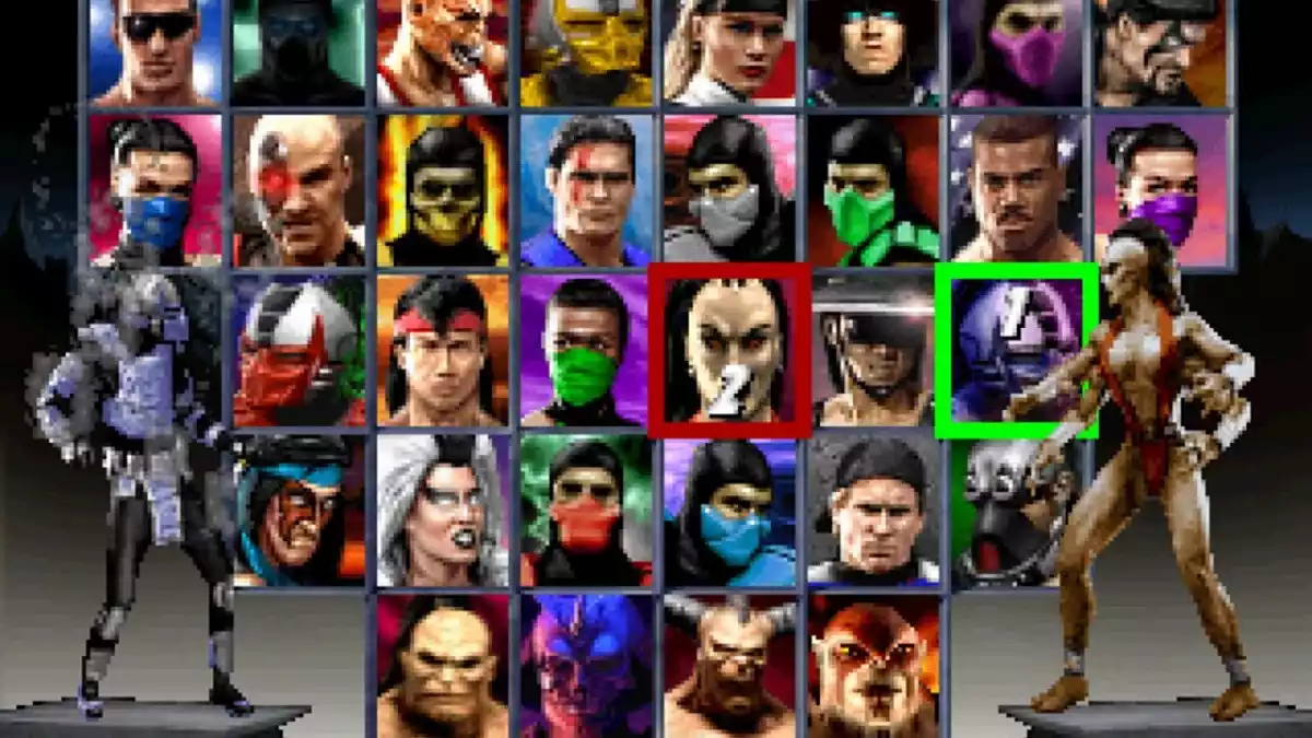 Seleção Aleatória de Lutador Ultimate Mortal Kombat 3