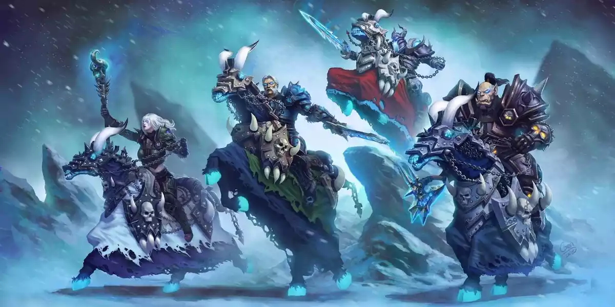 Death Knight, Demon Hunter, Mage, Hunter pandaren remix
