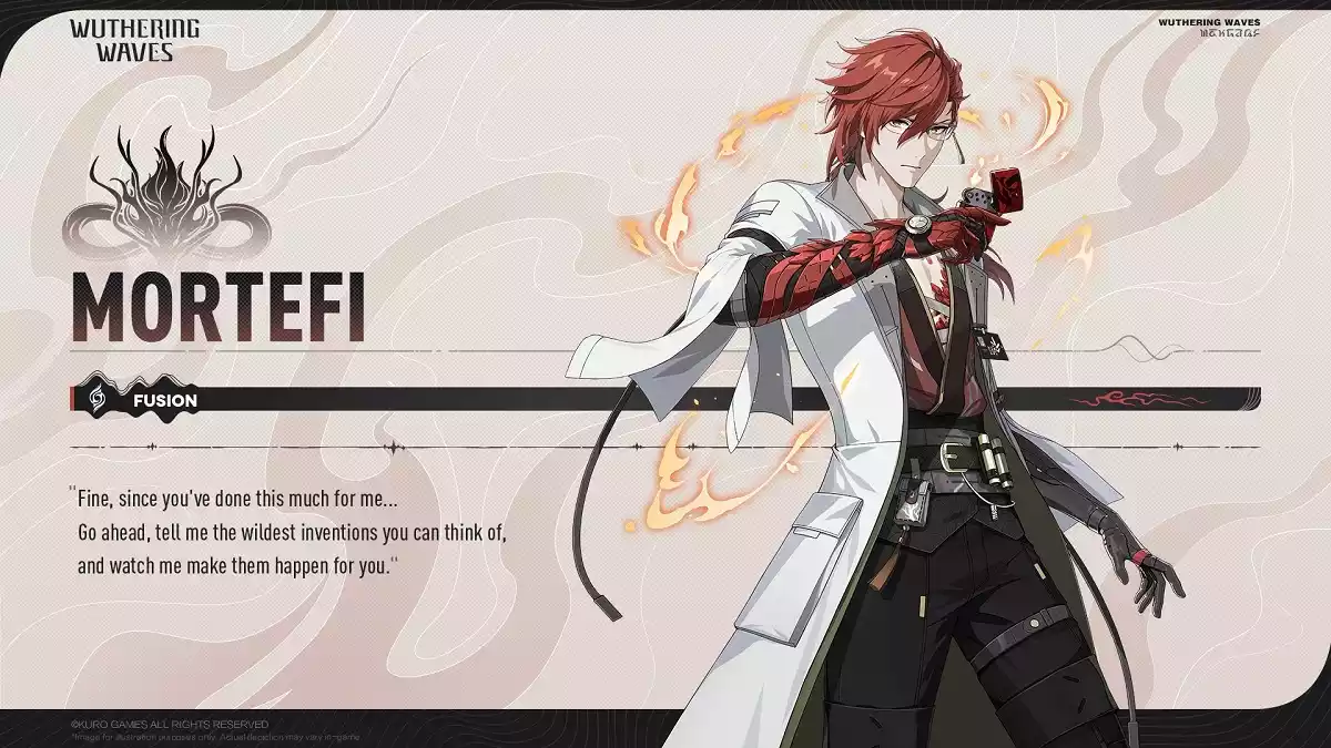 Mortefi tier list wuthering waves