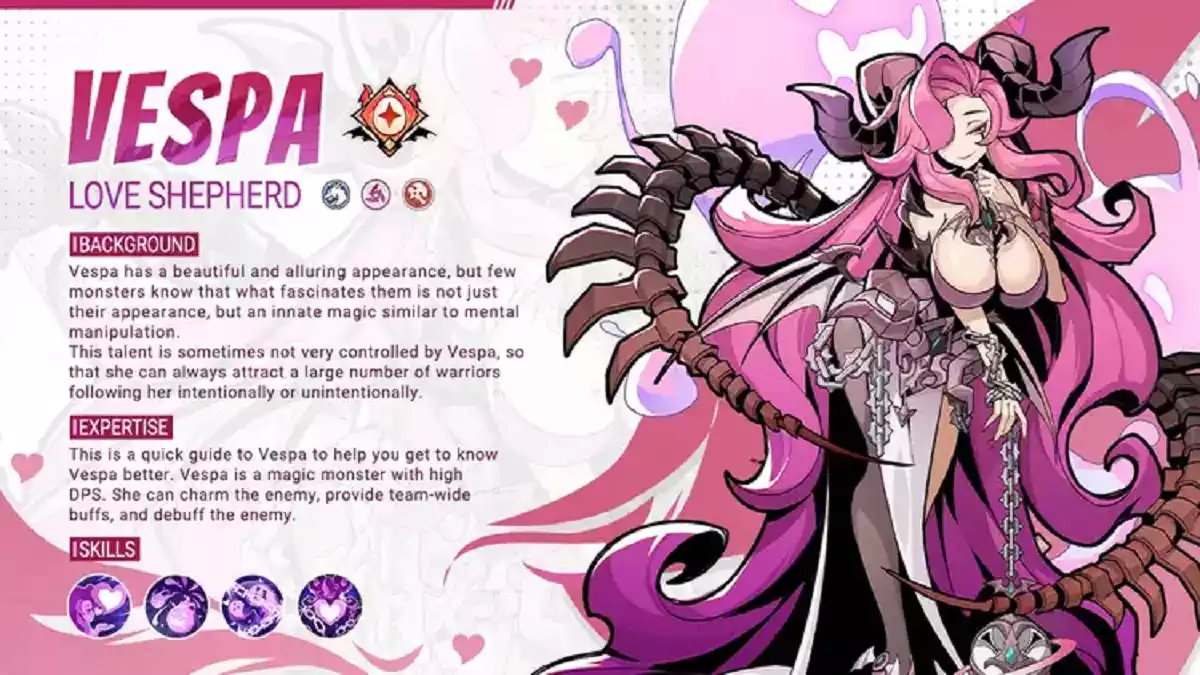 Vespa tier list monster never cry