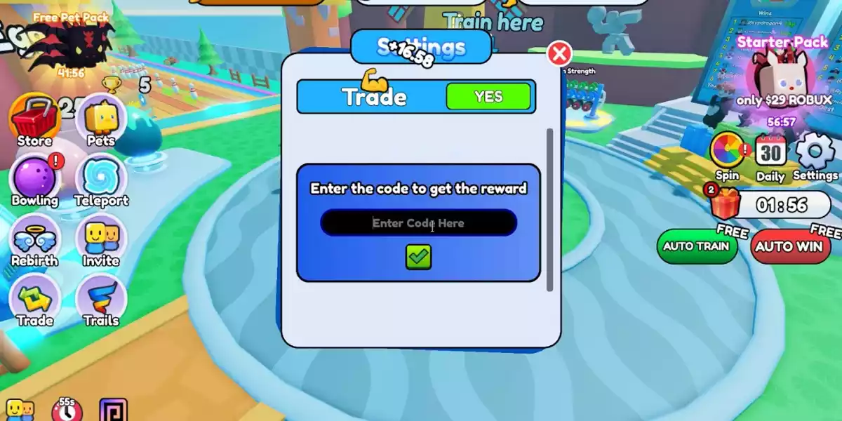 como resgatar Códigos Bowling Simulator