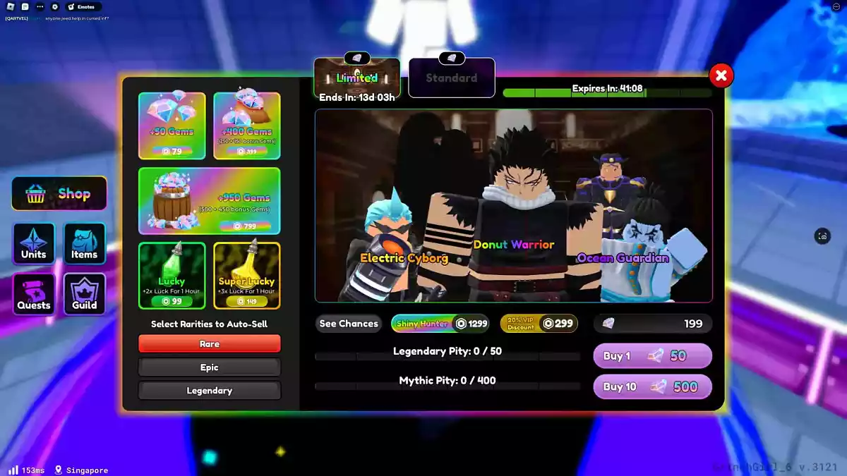 tier list anime defenders unidades