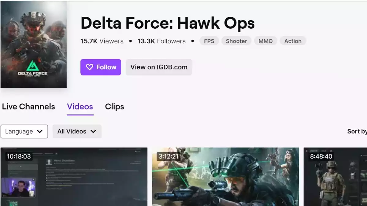 Como resgatar os drops da Twitch do Delta Force Hawk Ops