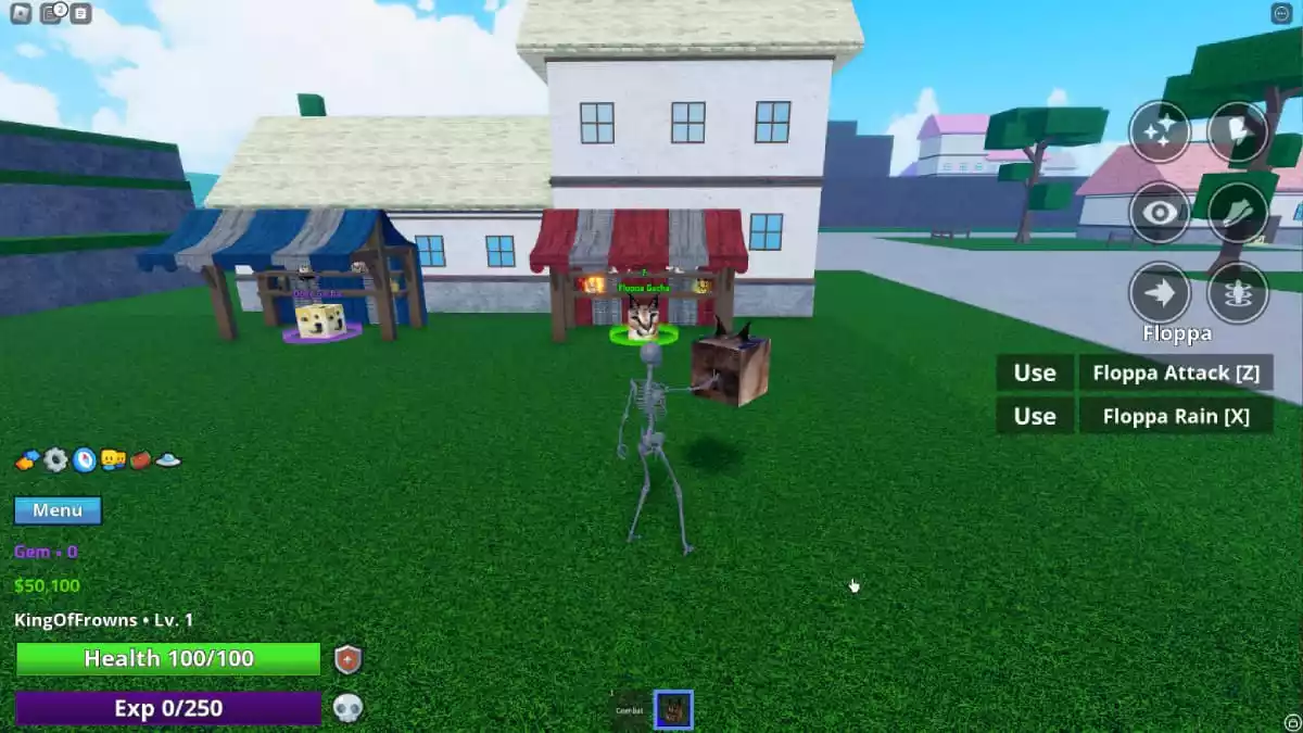 Gire para obter habilidades Meme Sea