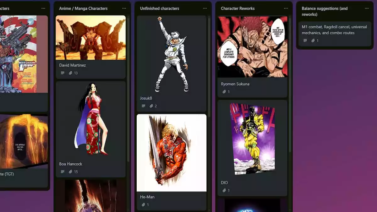 Realm Rampage trello