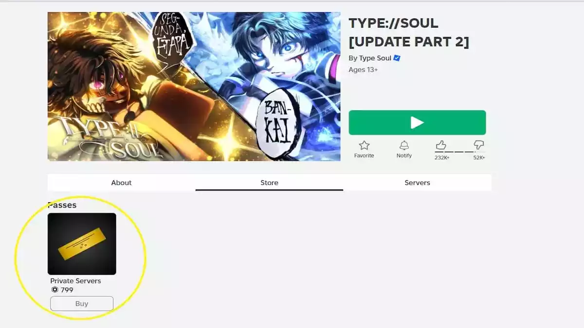 como comprar servidor privado type soul roblox