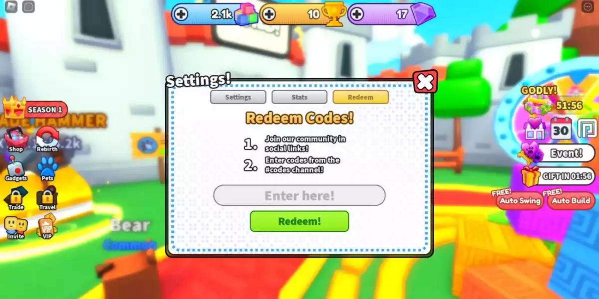 como resgatar Códigos Build A Bridge Simulator