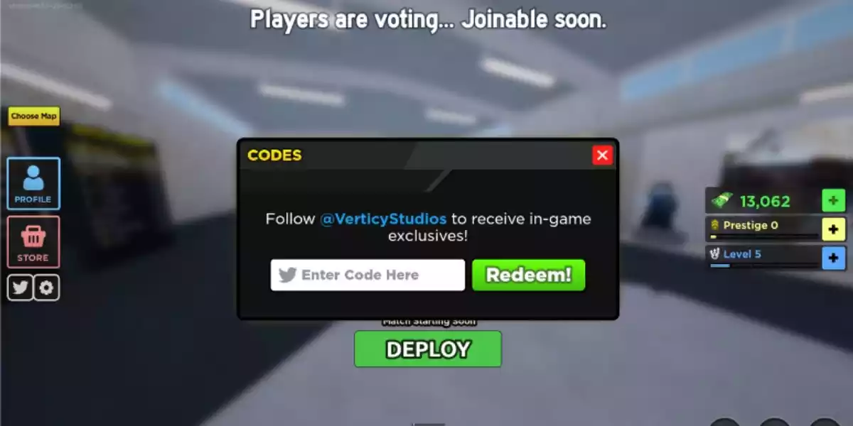 como resgatar Códigos Special Forces Simulator