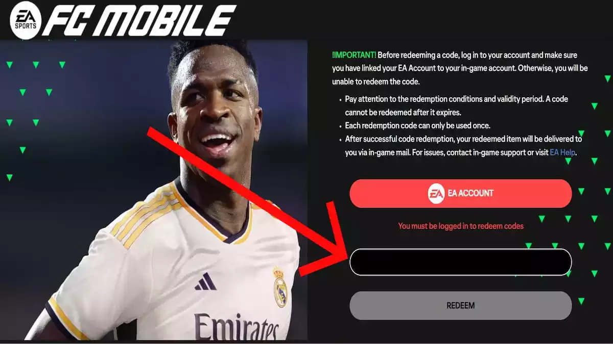 como resgatar códigos EA Sports FC mobile