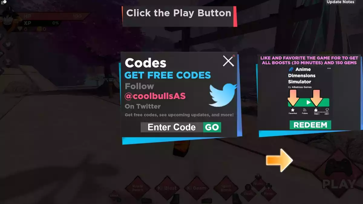 Como Resgatar Códigos Anime Dimensions
