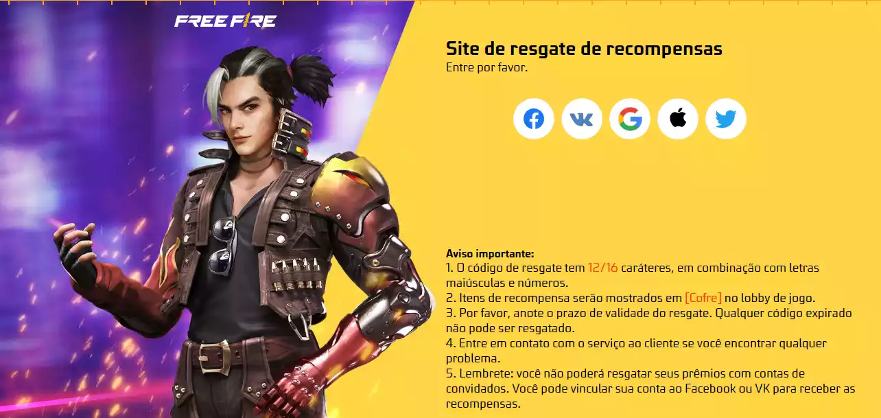 Como Resgatar Códigos Free Fire Codiguin FF