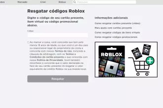Como Resgatar Códigos Roblox