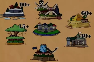 blox fruits mapas locais três mares