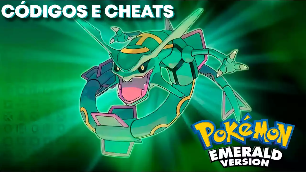 Códigos E Cheats Pokémon Emerald: Pokémons, Status Máximo, Itens E ...