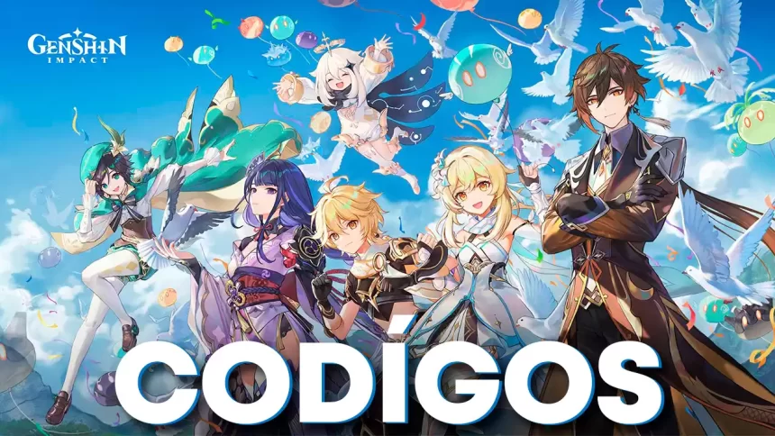 Códgos Genshin Impact