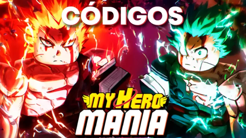Códigos My Hero Mania