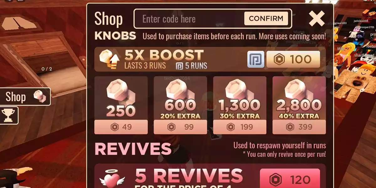 Como Resgatar Códigos DOORS