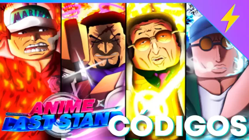 Codigos Anime Last Stand
