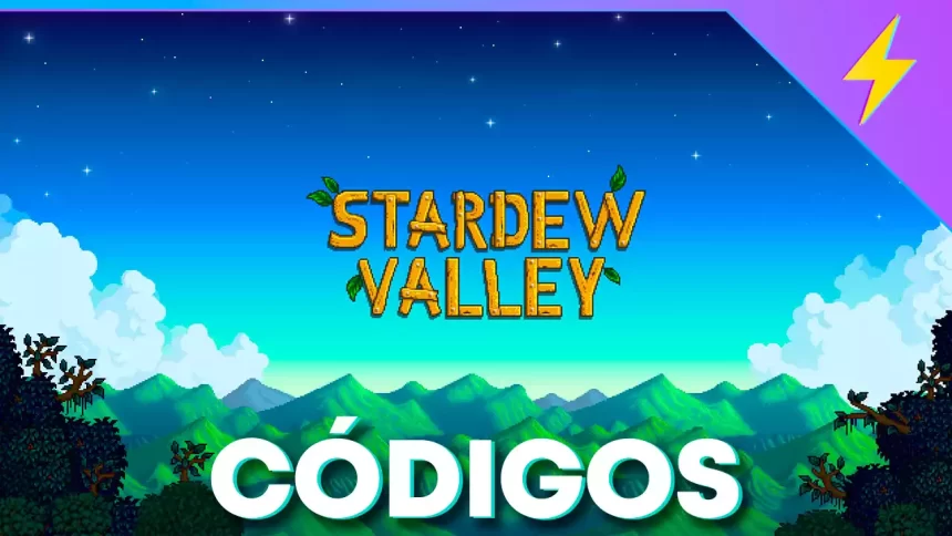 Codigos Stardew Valley