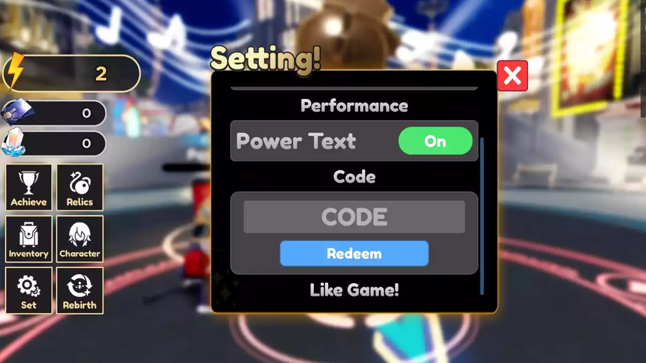 Como resgatar os codigos StarRail Simulator
