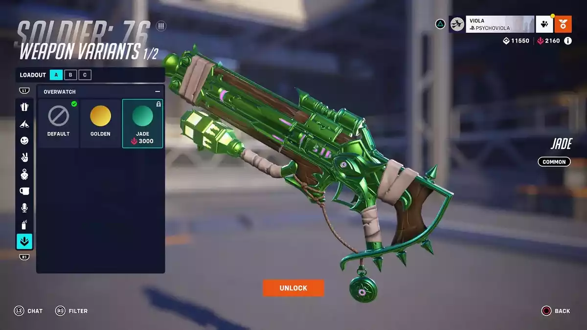 OverWatch 2 Jade Guns