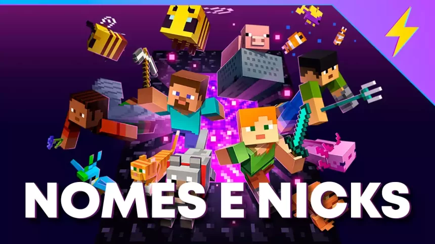 nomes minecraft nicks