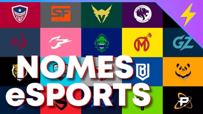 nomes times esports ideias nicks