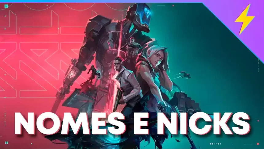nomes valorant ideias nicks