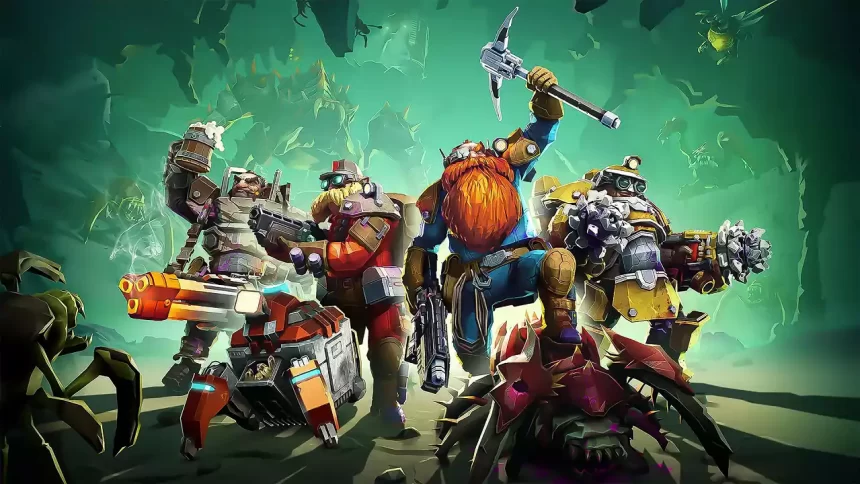 Deep Rock Galactic crossplay
