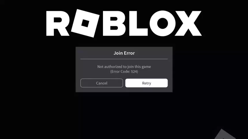 roblox erro 524