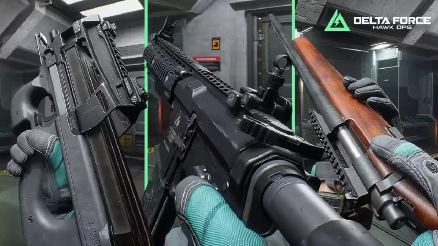 Delta Force Hawk Ops Todas as Armas