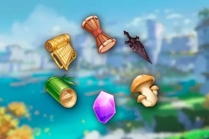 Genshin Impact Todos os Materiais