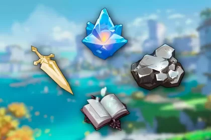 Genshin Impact Todos os Materiais de Forja