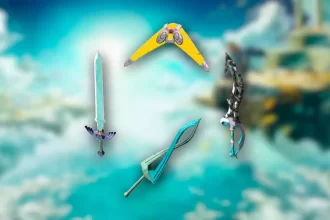 The Legend of Zelda Tears of the Kingdom Todas as Espadas