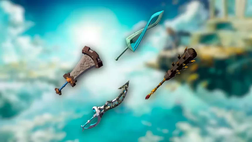 The Legend of Zelda Tears of the Kingdom Todas as Espadas Pesadas Heavy Swords