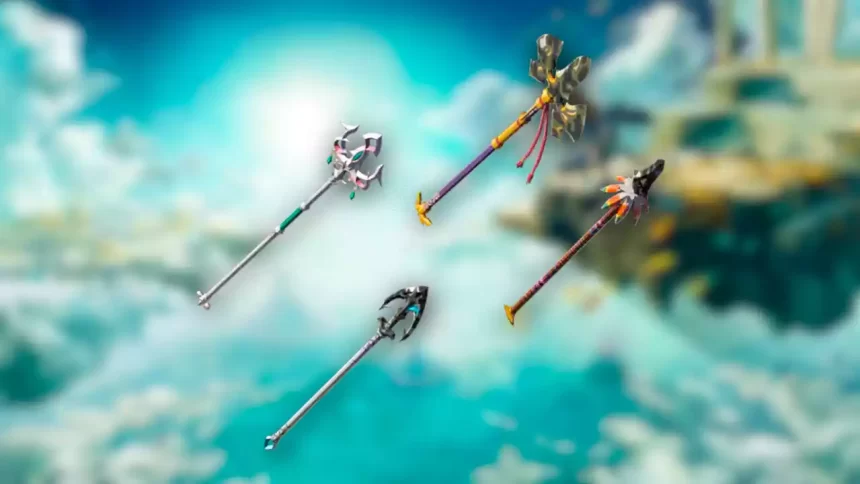 The Legend of Zelda Tears of the Kingdom Todas as Lanças