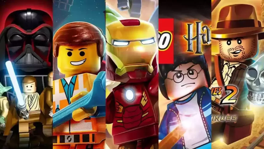 Todos os Jogos LEGO em Ordem