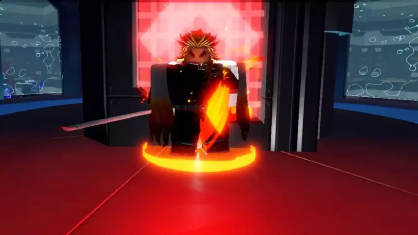 Anime Vanguards Como conseguir o Rengoku