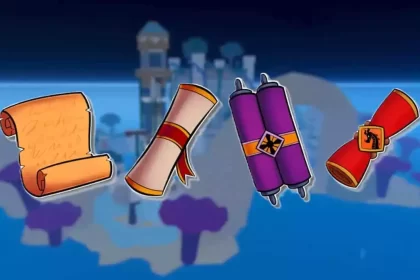 Blox Fruits Como conseguir Pergaminhos