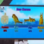 Meme Sea Todos os buffs das Raças